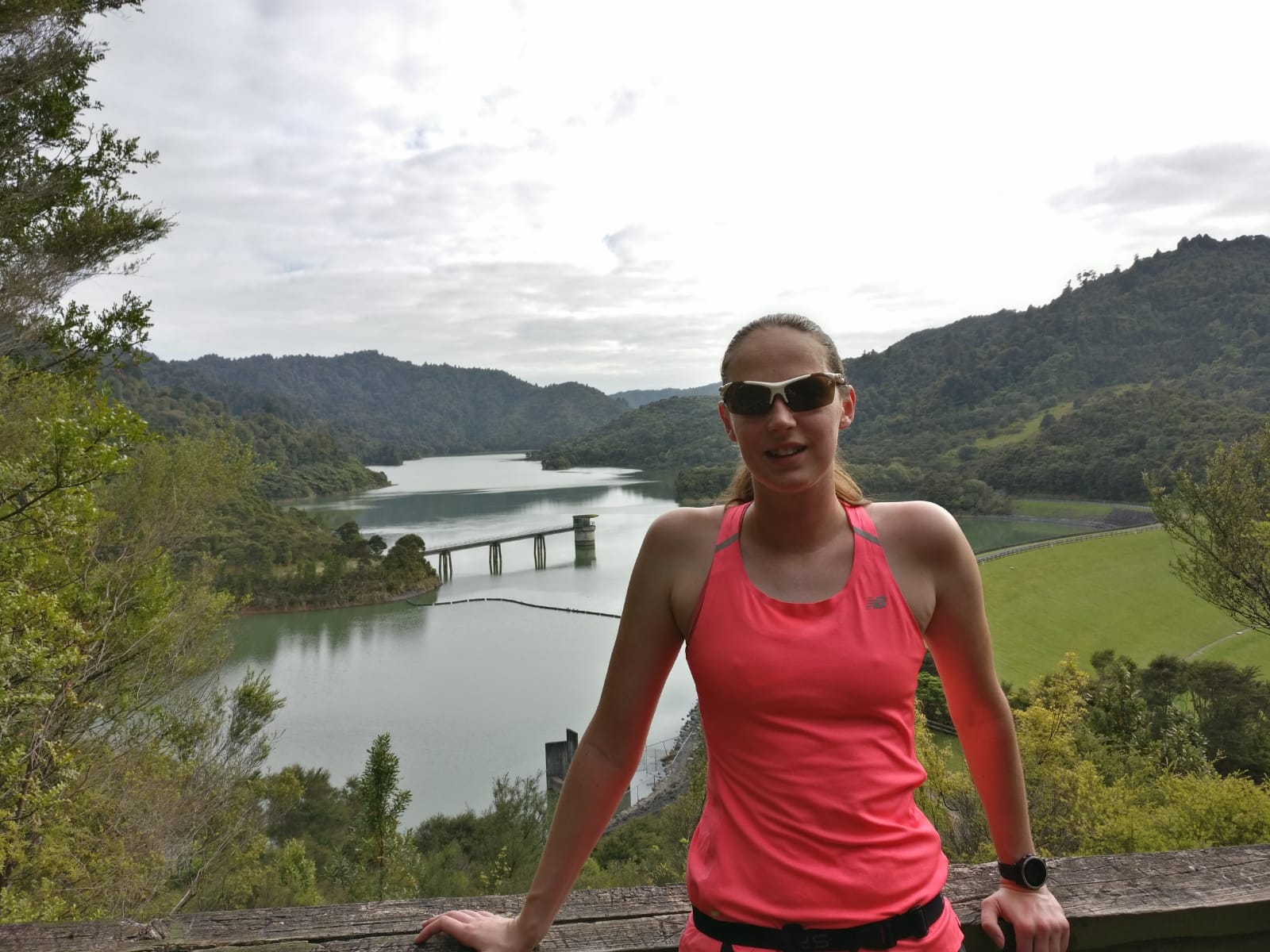 Running in the Hunua Ranges