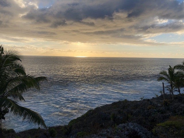 Sunset from the hotel